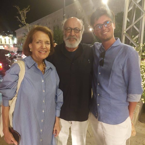 Con Roger Eddé e Alice Eddé a Byblos (2023)